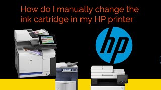 How to change the ink cartridges on hp officejet 7612 printer [upl. by Ynnav]