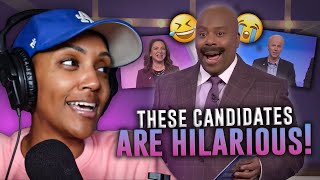 THIS IS PERFECT  SNL  Family Feud Election 2024 Cold Open REACTION [upl. by Mosley673]