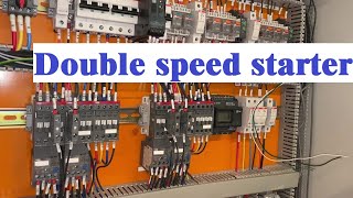 Two speed Motor starters working testing amp commissioning at site HVAC [upl. by Aser]