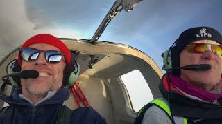 Flying in GBULL  Scottish Aviation Bulldog at Kemble Airfield UK [upl. by Letsirc]