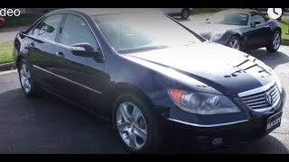 SOLD 2005 Acura RL SHAWD Walkaround Start up Tour and Overview [upl. by Boswell]