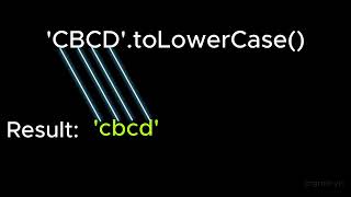 Javascript lowercase method [upl. by Luapnaej535]