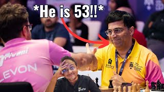 What a guy Vishy Anand beats Levon Aronian  Global Chess League 2023 [upl. by Sacttler700]