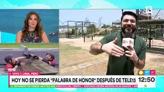 Estuvimos en la final de quotGanar o Servirquot y en el estreno de Palabra de Honorquot  Tu Día  Canal 13 [upl. by Elisabet]