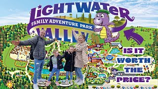 LIGHTWATER VALLEY🎢  IS IT WORTH IT [upl. by Ardnasak585]