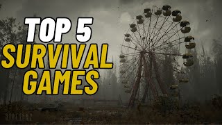 Top 5 Upcoming Survival Games [upl. by Ymmak]