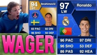 BIGGEST WAGER EVER  TOTS RONALDO  TOTS IBRAHIMOVIC  Fifa 13 Ultimate Team [upl. by Oznola]