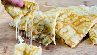 CRÊPES SALÉES MOELLEUSES GARNIES D’UNE FAÇON ORIGINALE  Facile et rapide Deli cuisine [upl. by Llerrom340]