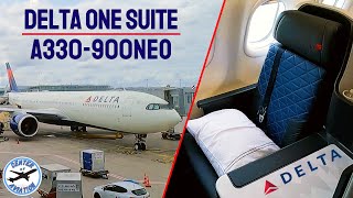 DELTA ONE SUITES from PARIS to ATLANTA on A330900neo  Detailed REVIEW [upl. by Daggna]