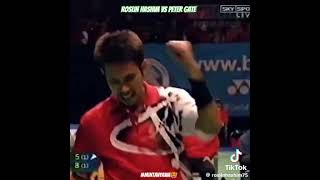 roslin hashim vs peter gate mintanyawa roslinhashim petergate badminton empire alhamdulillah [upl. by Suryc]