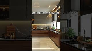 Contemporary Kitchen Design 2024 modernhomeinterior interiordesign [upl. by Idnal]