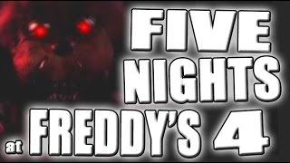 FIVE NIGHTS AT FREDDYS 4 GAMEPLAY  ZellenDust [upl. by Kirwin]