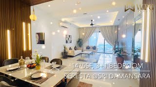 SERESTA DAMANSARA  Developer Unit for SALE｜【1475sqft】 [upl. by Hachman129]