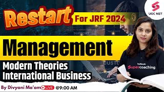 UGC NET 2024 Management Preparation  Modern Theories International Business  Divyani Maam [upl. by Laurentia]