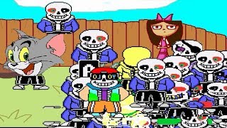 Glitch Sans vs MUGEN Characters  FUNNY GAMING [upl. by Dani]