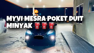 VLOG MYVI SEBAB PAKAI MYVI BERBANDING SAGA [upl. by Lehsreh]