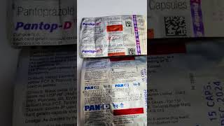 Pan D amp Pantop D Uses in Hindi dose sideeffects medicine tablet trending shots [upl. by Vierno491]