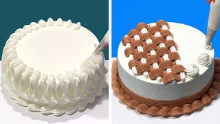 Top 10 Beautiful Cake Decorating Tutorials  Most Satisfying Chocolate Cake Decorating Ideas [upl. by Atisusej]