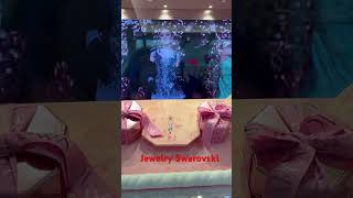 Swarovski jewelry jewelry luxury shortvideo youtube [upl. by Harifaz]