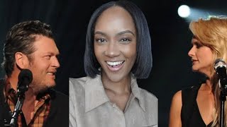 FIRST TIME REACTING TO  MIRANDA LAMBERT amp BLAKE SHELTON quotOVER YOUquot LIVE  REACTION [upl. by Huba973]