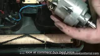 How to fix a ProTeam Vacuum ProForce 1500XP Brush Motor Replacement [upl. by Jamnis]