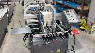 Prefold Box Folder Gluer amp Collecting System ZH800A [upl. by Amisoc]