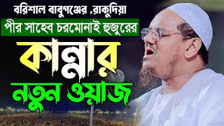 চরমোনাই হুজুরের কান্নার নতুন ওয়াজ  মুফতি রেজাউল করিম পীর সাহেব চরমোনাই Mufti Rezaul Karim New Waz [upl. by Aimehs]