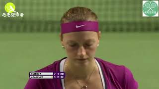 Kvitova vsAzarenka Highlights  2011 Finals Final [upl. by Romola]