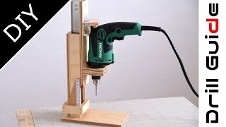 How to build a Drill PressDrill Guide Machine  Handmade Drill stand [upl. by Kris129]