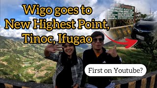 Epic BaguioSagadaIfugao Ride Wigo goes to New Highest Point  Road Condition  Adventure  Goals [upl. by Dierolf496]