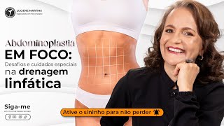 Quando a cliente faz abdominoplastia em âncora a drenagem é diferente [upl. by Otilrac]