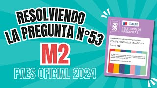 Resolvemos la pregunta DEMRE n°35 de la PAES Regular M2 Admisión 2025 Eje Geometría 📐 [upl. by Suhpesoj]