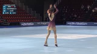 MARCELINA PALUSZKIEWICZ  Senior Ladies Inline Short program Italia 2024 [upl. by Thia697]