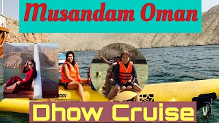 Musandam Oman Dhow Cruise Adventure [upl. by Hadeehsar525]