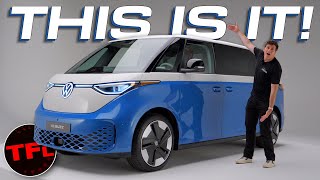 FINALLY The World Debut Of The 2025 VW IDBuzz USA Version [upl. by Annadal]