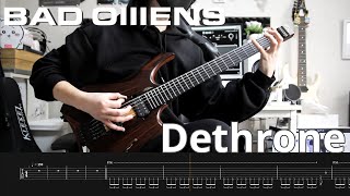 【Bad Omens】Dethrone Instrumental cover【Guitar Cover】＋Screen Tabs [upl. by Orban206]