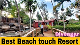 Diveagar’s best Beach Touch Resort  The Stream Resort  Pune To diveagar Trip  Findingindia [upl. by Enaud]