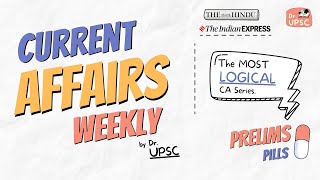 ⚡️ WEEKLY Current Affairs for UPSC by Dr UPSC  Week4 July  Crisp Logical and Comprehensive [upl. by Alister42]