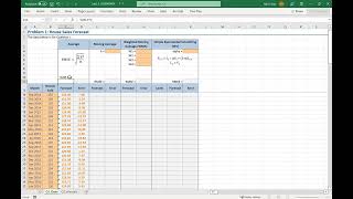 Calculating Root Mean Square Error RMSE in Excel [upl. by Dnumsed]