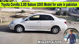 Toyota 2OD Saloon 2005 Model for sale in pakistan used car [upl. by Lever41]