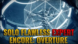 Solo Flawless Expert Encore Overture  Prismatic Warlock Episode Echoes [upl. by Leachim]