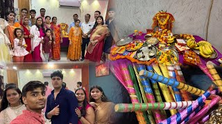 Jordar Garba amp Dandiya Night with family at home ❤️‍🔥🧿A lots fun amp masti❤️‍🩹 Happy Navratri 🎀🤍 [upl. by Wojak548]