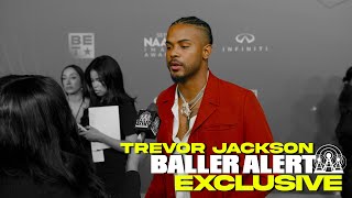 Trevor Jackson Reveals Secrets Behind New Music amp Grownish Finale [upl. by Killie863]