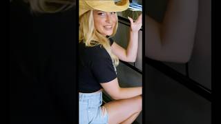 PaigeSpiranac checks out whats inside a NASCAR hauler [upl. by Nodaj]