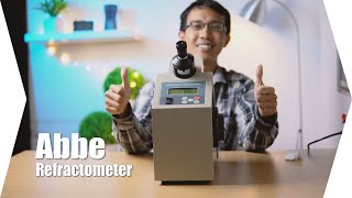 Abbe Refractometer  Cara Penggunaan [upl. by Allbee]