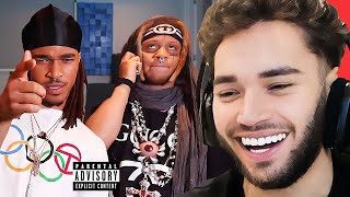 Adin Ross Reacts to Trippie Redd x Plaqueboymax [upl. by Assyl271]