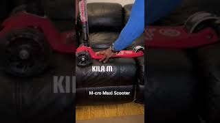 scooter How to Fold amp Unfold Micro Maxi Scooter🥰best mini Scooter [upl. by Sarah997]