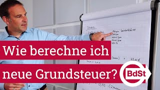 Die GrundsteuerReform in Euro und Cent Wie berechne ich konkret die neue Grundsteuer in Hessen [upl. by Irallih]