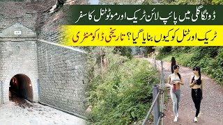 Dunga Gali Pipeline Track amp Moto Tunnel Ayubia  History of Pipeline Track amp British Moto Tunnel [upl. by Nivlag341]