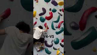 A failed attempt at a V4V5 boulder problem bouldering gymclimbing indoorclimbing rockclimbing [upl. by Celio]